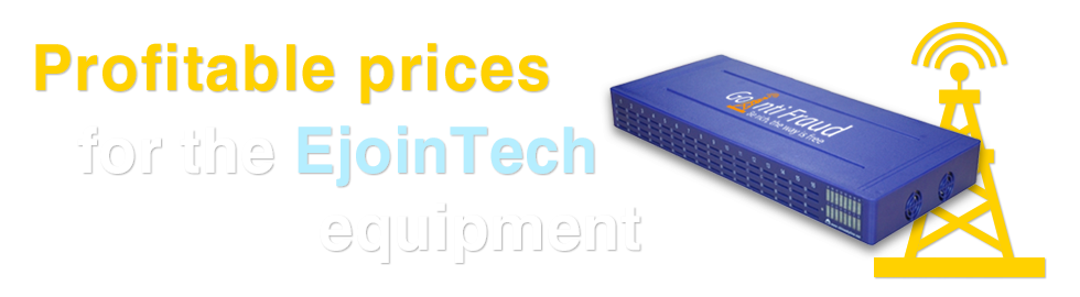 Profitable prices for the EJoinTech equipment