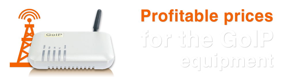 Profitable prices for the GoIP equipment